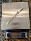 1 Sterling Silver Lemon Fork, Reed & Barton JUBILEE, 5 1/8" long, no mono, rare