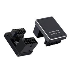 GPU PCIe 5.0 Connector 600W 12V 180 Degree Angle HPWR ATX3.0 Power Adapter Bo...