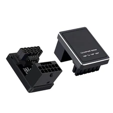 GPU PCIe 5.0 Connector 600W 12V 180 Degree Angle HPWR ATX3.0 Power Adapter Bo...