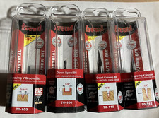 4 New freud router bits 70-103,70-110,70-112,...