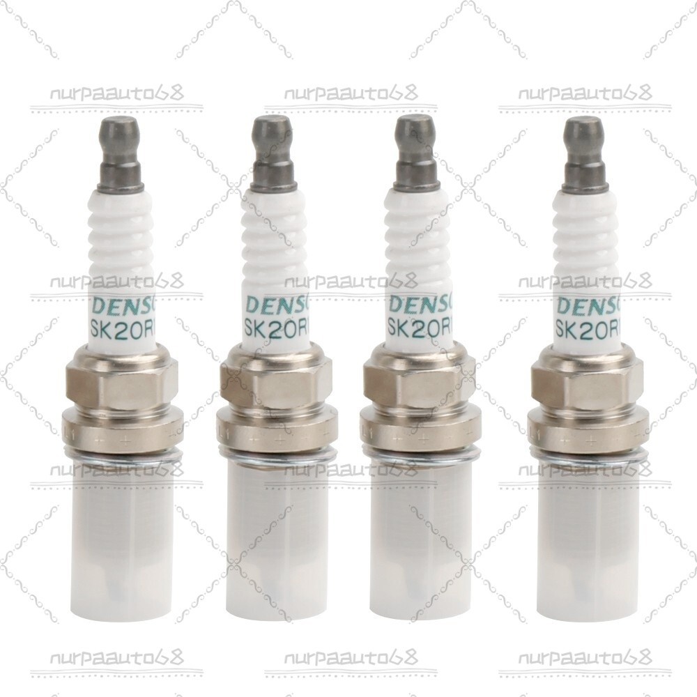 4 Pack for 90919-01210 DENSO SK20R11 3297 Spark Plugs Iridium Camry/Rav4