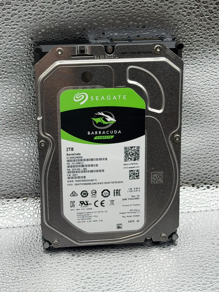 Seagate 2TB Storage Capacity Hard Drives (HDD, SSD & NAS) for sale