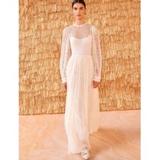 Ulla Johnson Josephine Lace Gown, $1,550 NWT, US 10 #2517