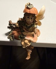 Boyds Bear Wee Folkstone  Autumn L Faeriefrost Shelf Sitter 36005 3E/7947