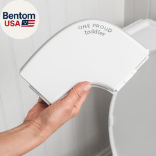 Premium Travel Potty Seat   Compact, Non-Slip, Made in USA Seat, No-Pinch Lockin