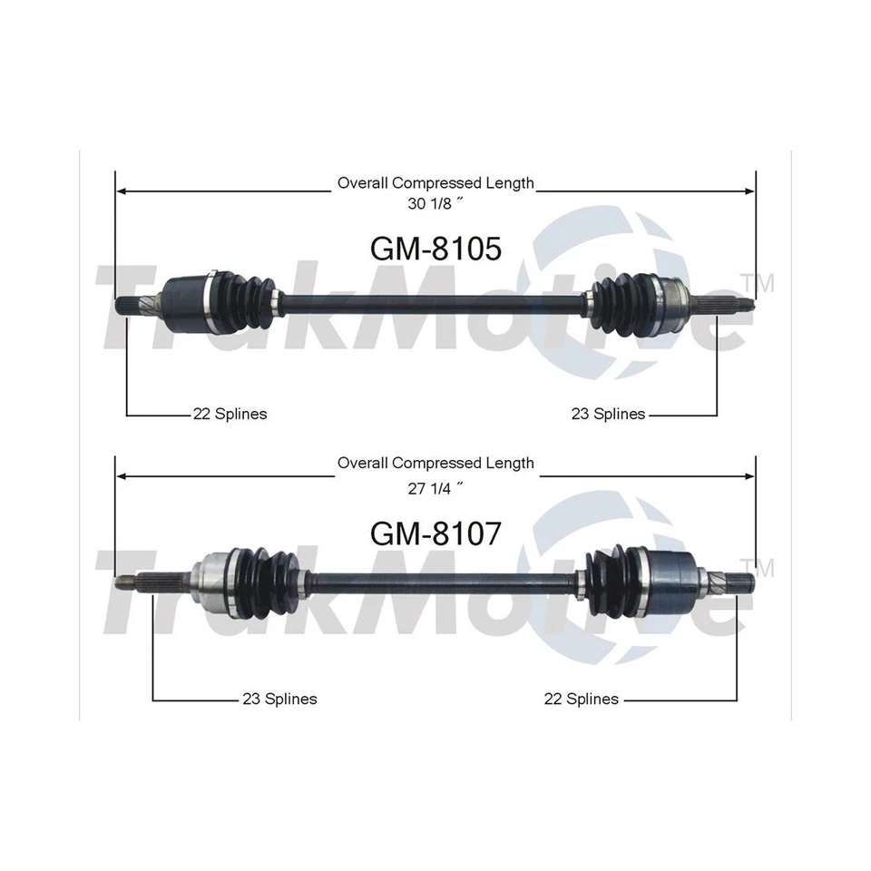 Вал оси переднего шарнирного соединения для Geo Metro 1989 1990 1991 1992 1993 1994 годов выпуска - Изображение 2 из 4