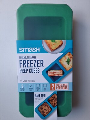 Smash Silikon Gefrierschrank Mahlzeit Lebensmittel Vorbereitung 2 Würfelform Backen Gefrieren Charge Kochen