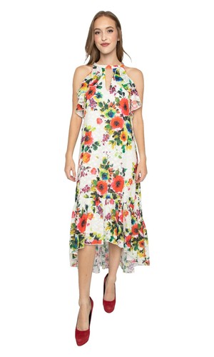 purple midi dress wedding guest WEDTREND Women Purple Midi Junior Bridesmaid Dress A-Line Chiffon V-Neck Wedding  Guest Dress