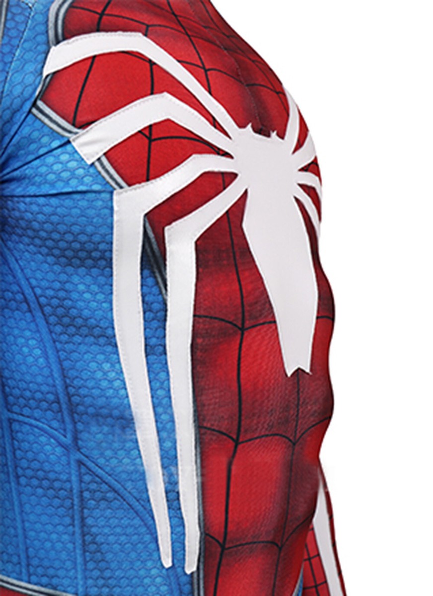 Upgraded PS4 Spider-Man Jumpsuit Spiderman 3D Costume Zentai