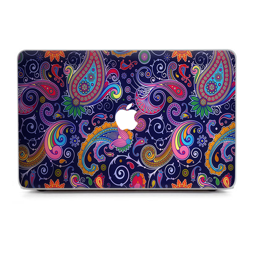 Skin Decal Wrap für Macbook Air 13 Zoll 13" - lila Paisley - Bild 2 von 5