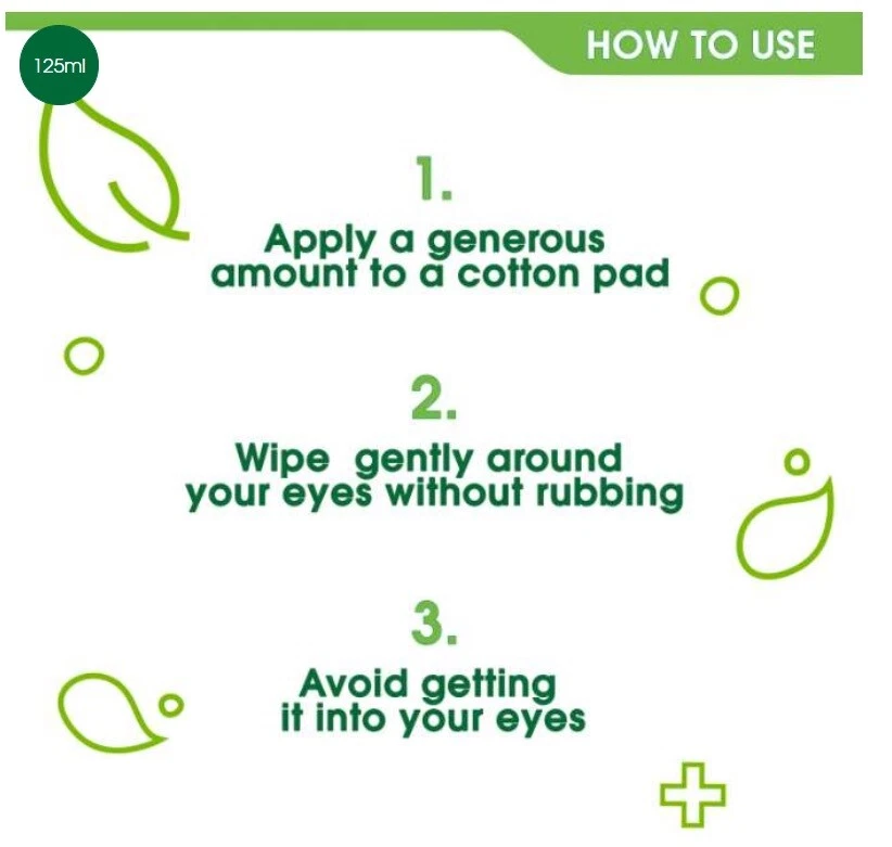 Simple Sanft Zur Haut Augen Make-Up Entfernt Wasserfeste Wimperntusche 125ml - Bild 4 von 4