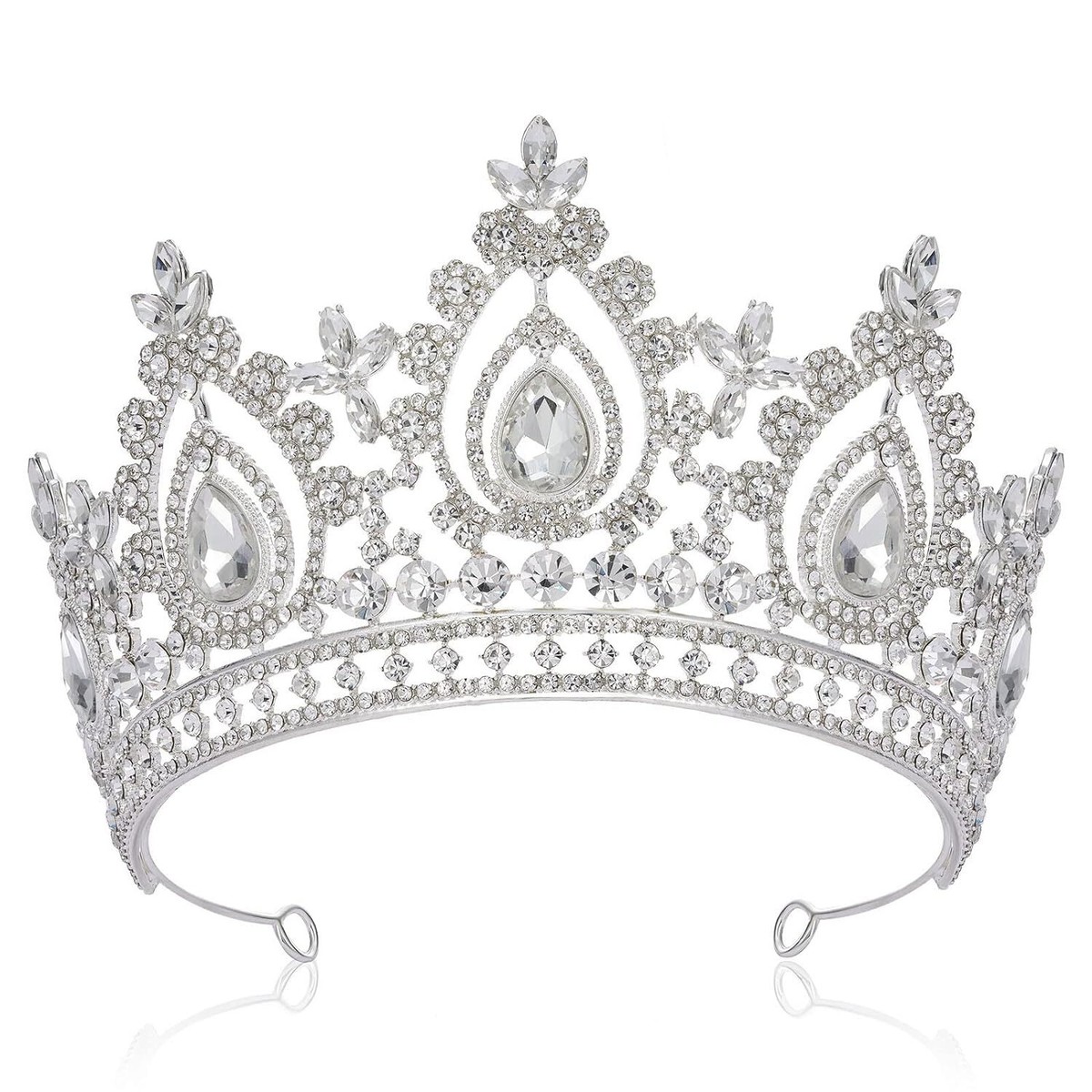 Wedding Tiara with Austrian Crystals, 3.34\
