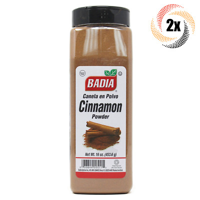 2x Pints Badia Cinnamon Powder Seasoning | 16oz | Gluten Free | Fast Shipping!