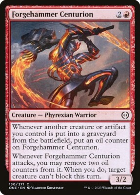 Forgehammer Centurion x4 4x FOIL Phyrexia: All Will Be One NM MTG