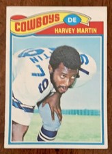 1977 Topps #427 Harvey Martin Dallas Cowboys  EX-MT