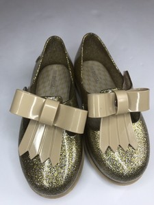 gold mini melissa shoes