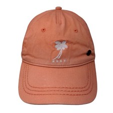ROXY Strapback Hat Orange One Size Adjustable...