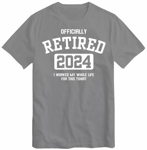 Oficialmente Retirada 2023 Camiseta Regalo de Jubilación Padre Papá Abuelo Hombres Camiseta - Imagen 7 de 8