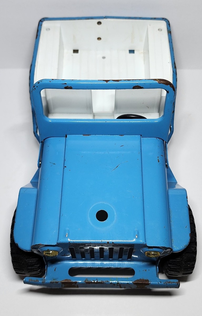 Vintage Tonka Jeep W/ Folding Windshield Mound Minn Original