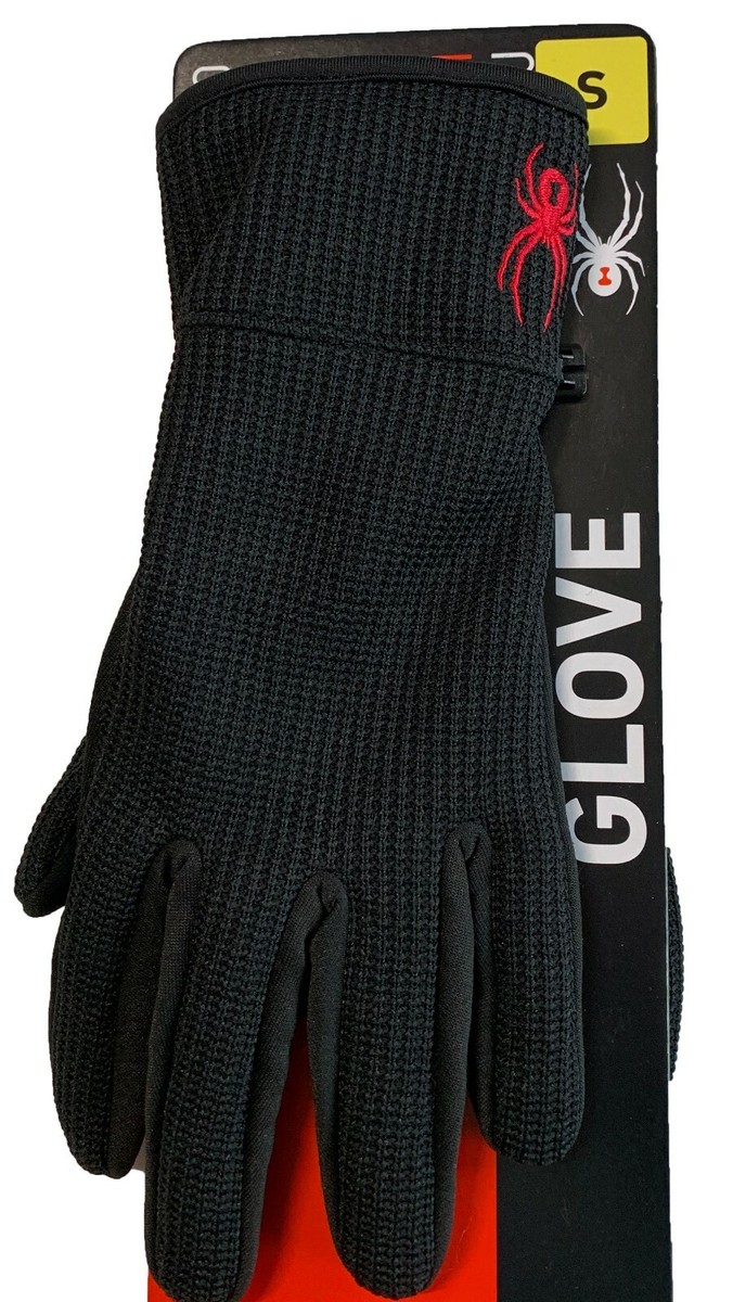 小物 Spyder Gloves Black M Amazon.com : Spyder Men's Ski Gloves - Super Soft Mountain