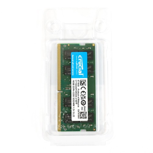 32GB Crucial SODIMM PC4-25600 DDR4 3200MHz 260pin Laptop (2X 16GB) CT16G4SFD832A - Picture 10 of 10