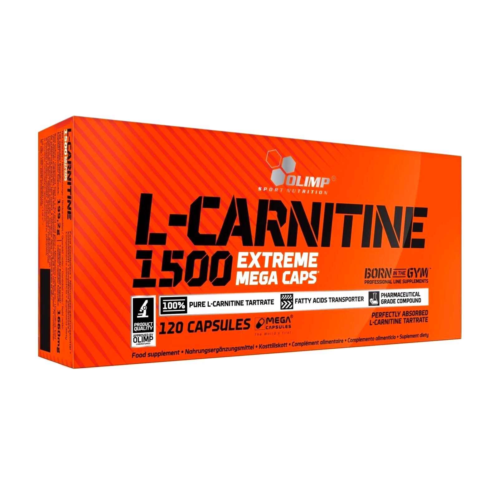 OLIMP L-CARNITINE 1500 EXTREME WEIGHT DIET FAT LOSS 120 MEGA CAPS