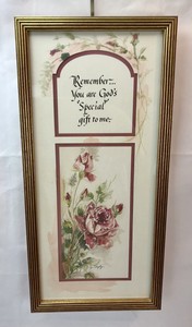 Spiritual Wall Art 10” X 21” By Home Interiors | eBay