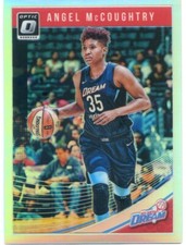 2019 Panini Donruss WNBA OPTIC SILVER HOLO PRIZM #1 ANGEL MCCOUGHTRY DREAM