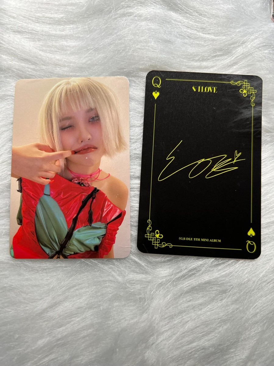 G)I-DLE G-IDLE GIDLE PHOTOCARD I LOVE NXDE MAKESTAR POB G)I-DLE G-IDLE GIDLE PHOTOCARD I LOVE NXDE MAKESTAR POB