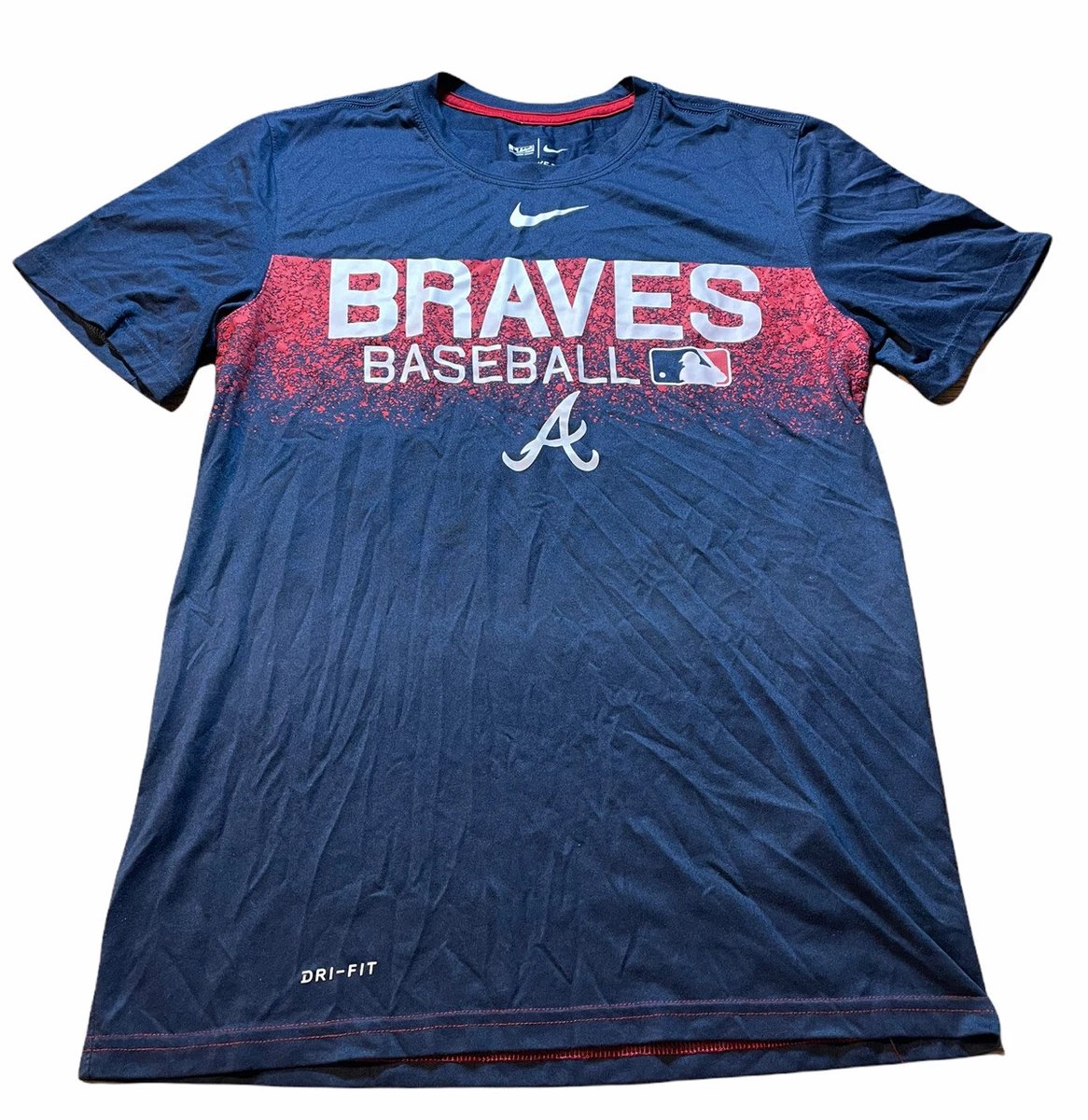 MLB Authentic Merchandise Nike Dri Fit Atlanta Braves TShirt Mens