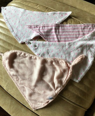 linen baby bibs