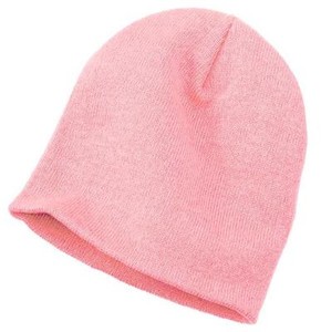 pink stocking cap