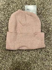 Old East Main Ladies Pink Cuffed Beanie Hat- NEW