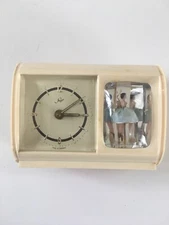 Vintage Dancing Ballerina Staiger Alarm Clock Reuge Swiss movement Works!!