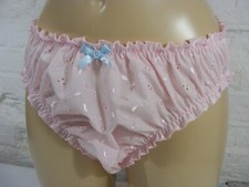 sissy panties pink cotton anglaise mens lingerie knickers