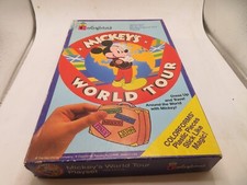 Mickey's World Tour ColorForms COMPLETE Open Walt Disney Prod 1987 Item 743