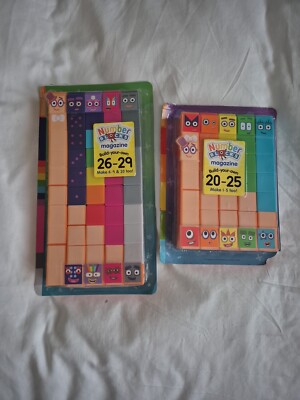Numberblocks toys 20-25 & 26-29 Number Block special Needs Adhd