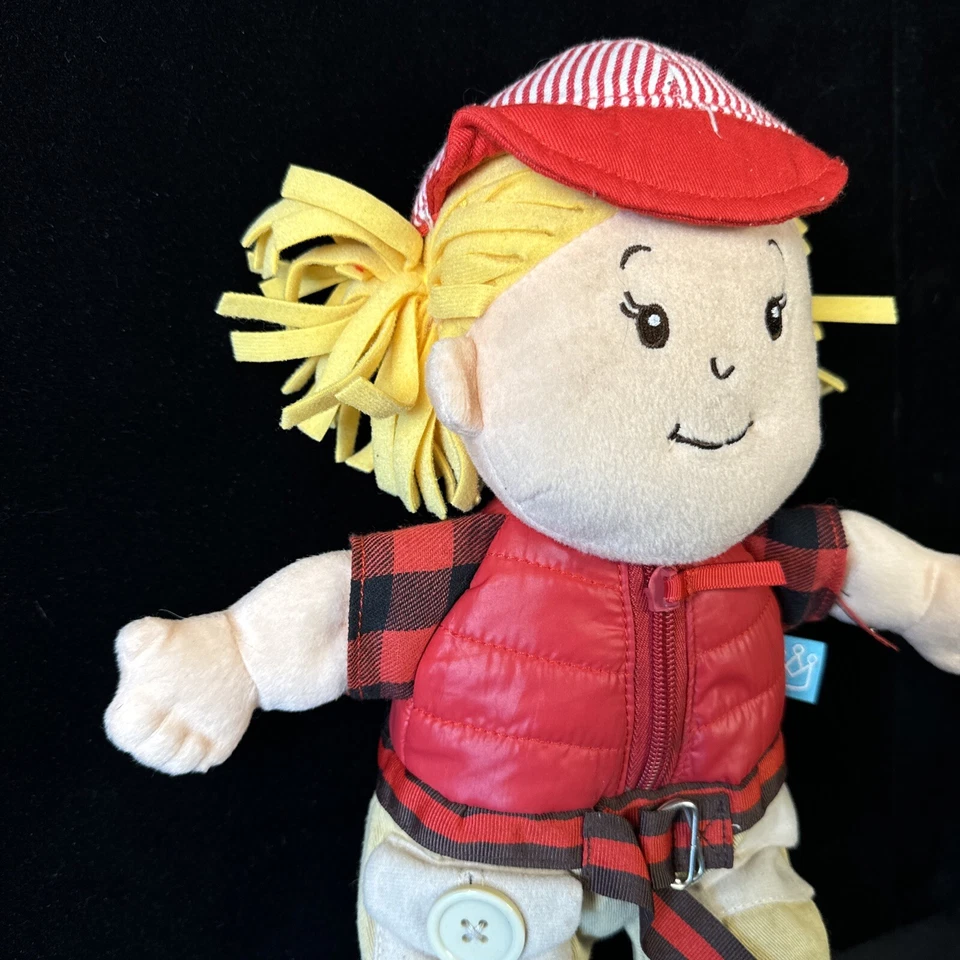 Juguete Manhattan Stella Aprende a Vestir Muñeca 15" Peluche Animal Bebé Juguete Foto 2 de 4