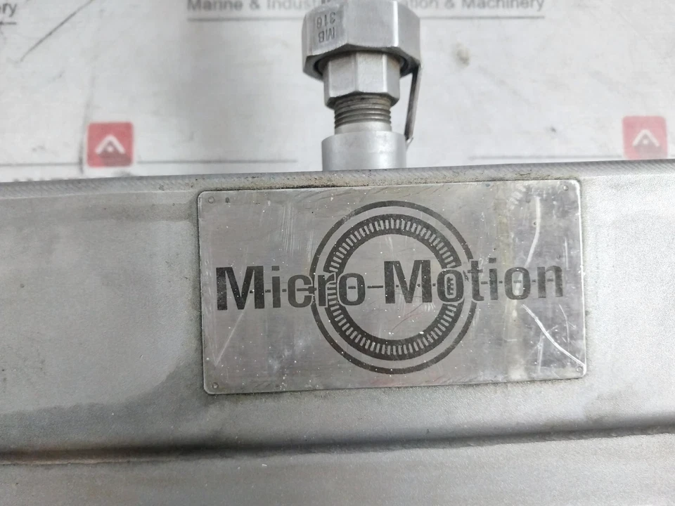 Micro Motion F100A129CRAZEZ1ZZ Mass Flow Sensor 276.124.67 REV: AA 50Bar 25 C - Image 4 of 4