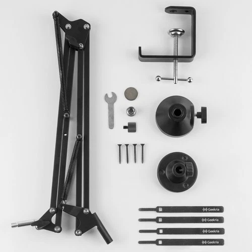Geekria Microphone Boom Arm Mount