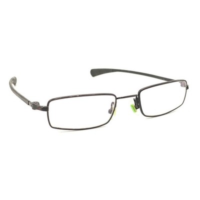 Nike Flexon Black Metal Slim Rectangle Eyeglasses Frames 19 135 Men Women