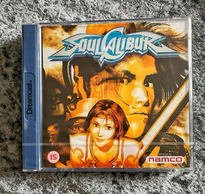 Sega Dreamcast Soul Calibur CIB Neu SEALED OVP in Folie Rarität Namco PAL 1999