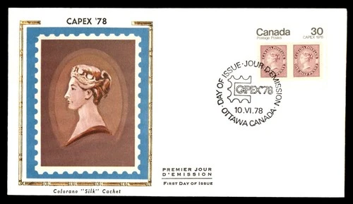 Mayfairstamps Canada FDC 1978 Queen Capex Pair First Day Cover aaw_62165