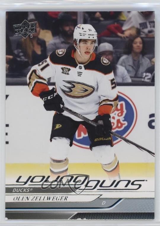 2024-25 Upper Deck Series 1 Young Guns Olen Zellweger #236 n6h