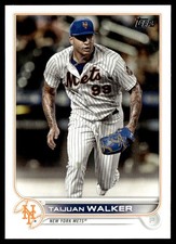 2022 Topps Taijuan Walker New York Mets #312