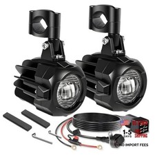 Motorcycle Auxiliary Lights LED Kit 70W Round D9K Motorcycle Fog Lights LED Kit