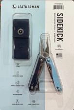 Leatherman Rev Multi-Purpose 14 Tools Light Blue Color with Nylon Sheath