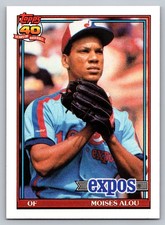 1991 Topps #526 Moises Alou