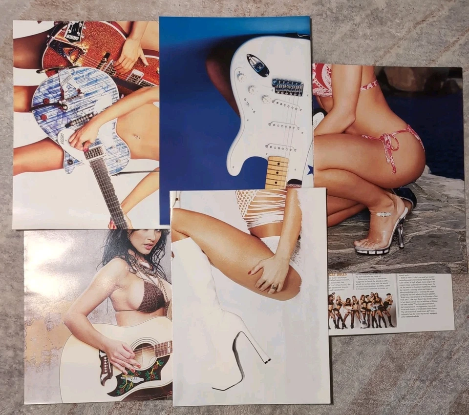 Guitar One Guitar Girls 10 Posters Jenna Jameson Tera Patrick Carmen Electra Foto 3 de 4