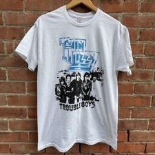 Thin Lizzy Thunder Tour T Shirt Shop Thin Lizzy Shirt White T shirt NH26191